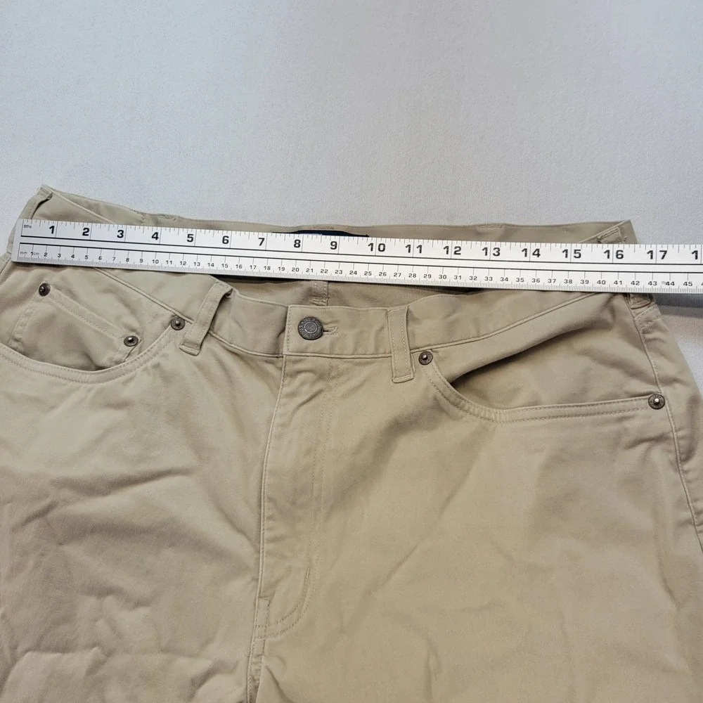 Polo Ralph Lauren Pants Mens 36x34 Tan Straight Leg Cotton Stretch Chino